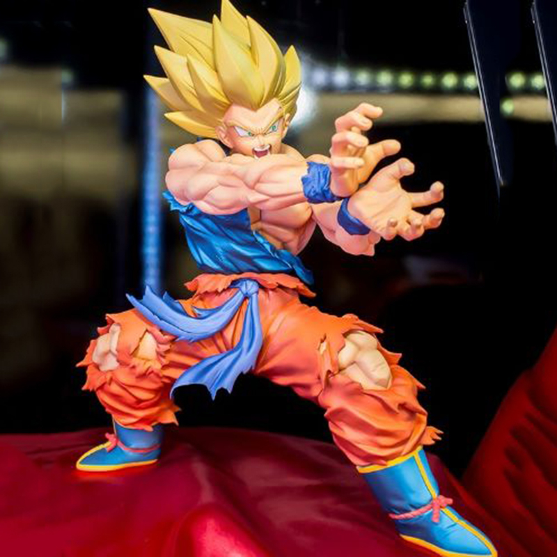 Boneco Dragon Ball - Goku Super Saiyajin- Action Figure 18cm - Boneco Dragon  Ball - Magazine Luiza