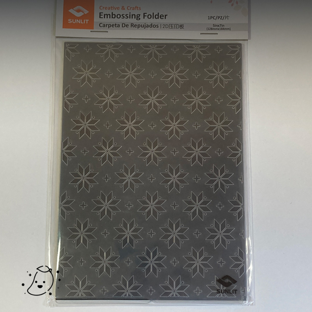 Placa para relevo Sunlit - Placa de emboss - Scrapbook, Artesanato ...