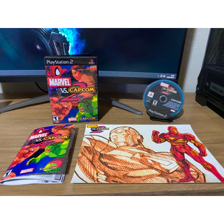 Marvel vs. Capcom 2 com Pôster/Manual para PS2