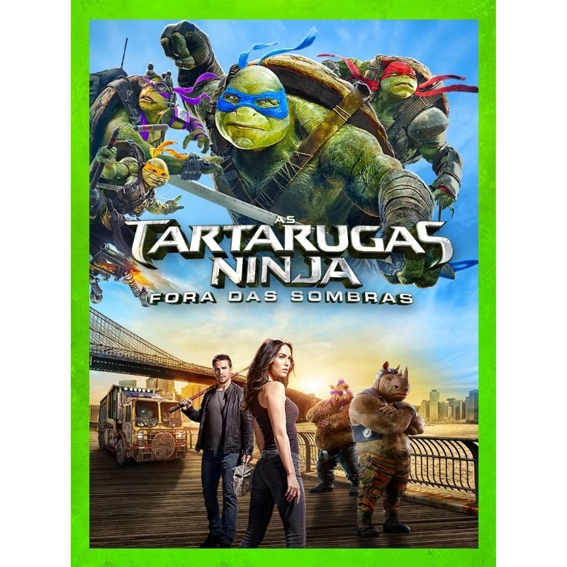 DVD - AS TARTARUGAS NINJA - 2 FILMES (LIVE ACTION) | Shopee Brasil