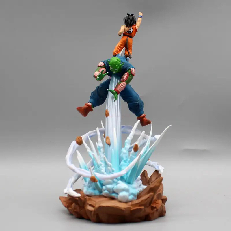 BONECO RESINA GOKU SUPER SAIYAJIN DRAGON BALL Z 21CM