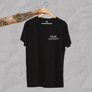 Camiseta Demi Lovato - SORRY NOT SORRY (Estampa feita à mão) [Minimalista]