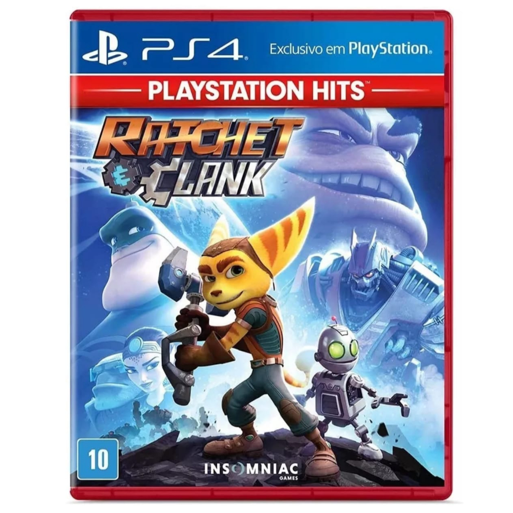 Ratchet & Clank - PS4 Mídia Física Lacrado Hits
