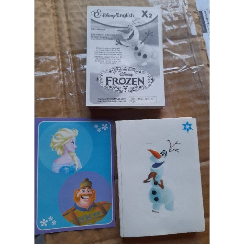 Panini leva magia da neve à coleção de cards Frozen, da Disney