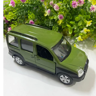 Carrinho Miniatura Fiat Doblo/ fiat vermelho Adventure Metal Die-cast