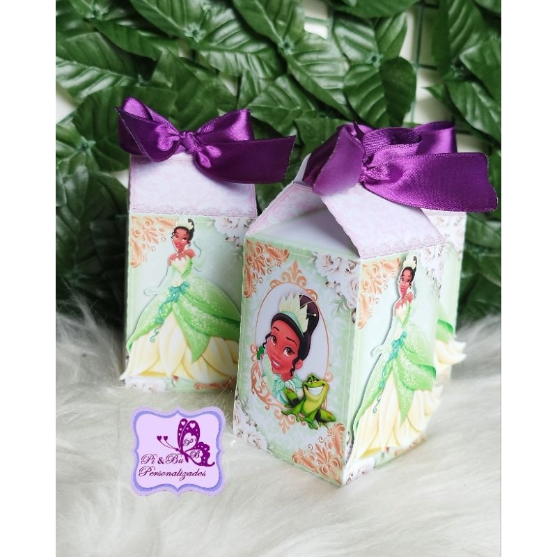 caixa milk a princesa e o sapo- princesa Tiana | Shopee Brasil