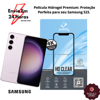 Película Clear 4K de Resolução Ultra HD Printy - Samsung S23