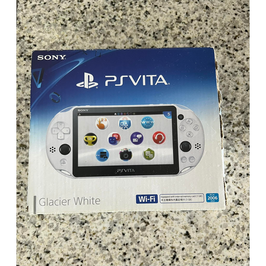 PS Vita Slim Branco Completo com caixa + Jogo incluso