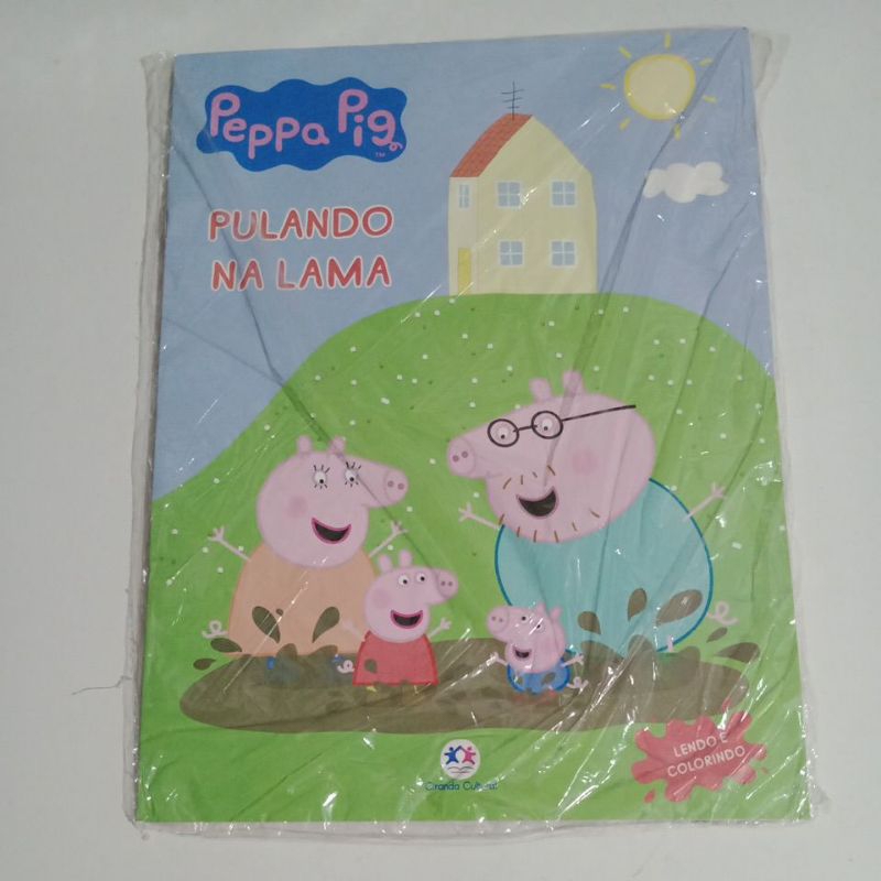 Livro Lousa Peppa Pig Meus Primeiros Desenhos Capa Dura