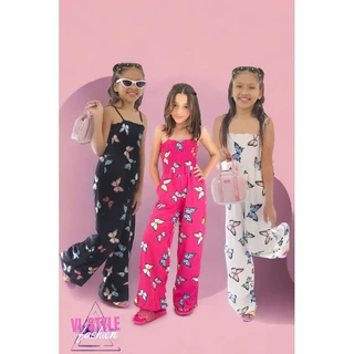 Macaquinho Infantil e juvenil pantalona luxo (4 ao 14 anos) roupas infantis