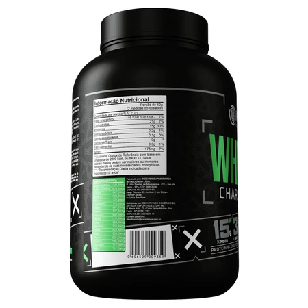 Kit 2x Suplemento em pó Whey Protein Charged + 2 Bcaa + 2 Creatina Shaker coqueteleira Original - Vista 2