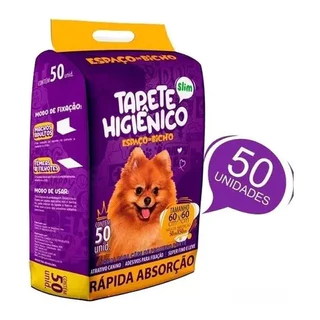 Tapete Higienico Espaço De Bicho 50 Unidades -envio Imediato em Oferta na Shopee