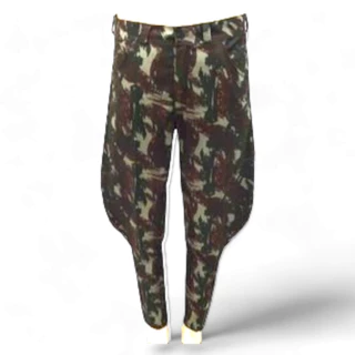 Calça Culote Camuflada Eb Alta Solidez Lisa Militar