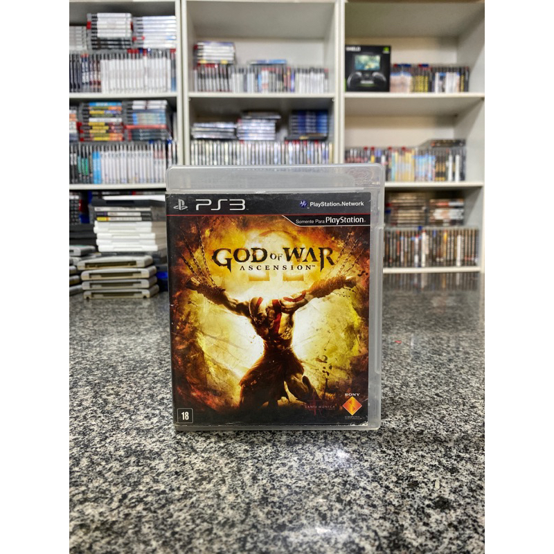 God of War Ascension - Ps3 Playstation 3 Jogo de Batalha Disco Midia Fisica Original