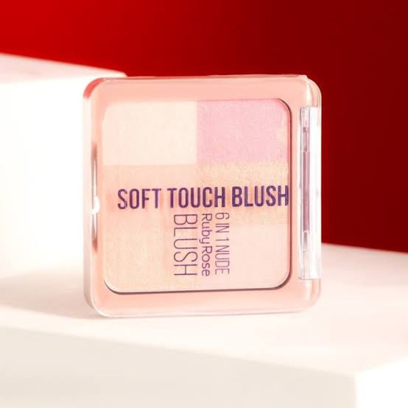 Blush Soft Touch 6 em 1 Ruby Rose