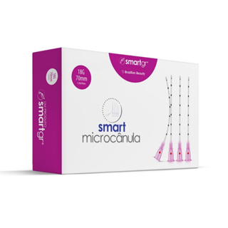 Smart Micro Cânula 18g/70mm - Smart Gr - Caixa com 10un