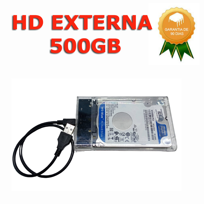 HD Externo 500gb | hd externo ps4 | USB 2.0 | ORIGINAL - Garantia