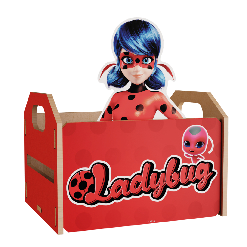 Caixa - Ladybug - Original Miraculous