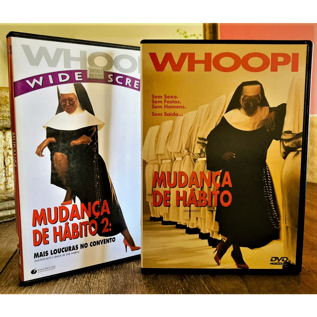 DVD MUDANÇA DE HÁBITO 1 E 2 | Shopee Brasil