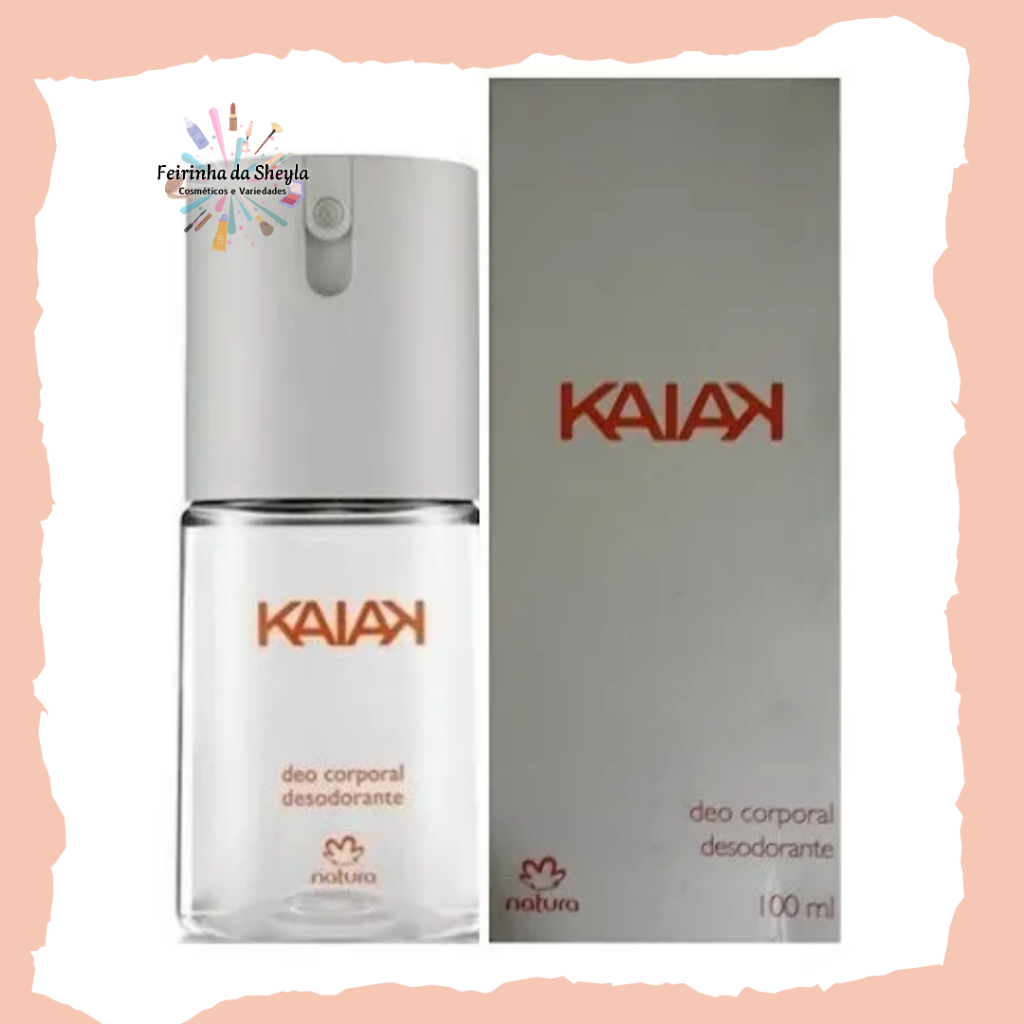 Deo Corporal Kaiak Feminino Tradicional Natura Ml Shopee Brasil