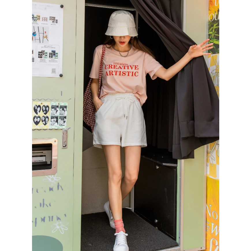 Camiseta Good Memory Creative Artistic Estampa Grafica Bordado Frente Boa Memoria Artista Criativo T-shirt Manga Curta Ombro Caido Feminino Longline