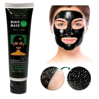 Máscara Remoção de Cravos Black Mask Mato Verde skin Care 50g