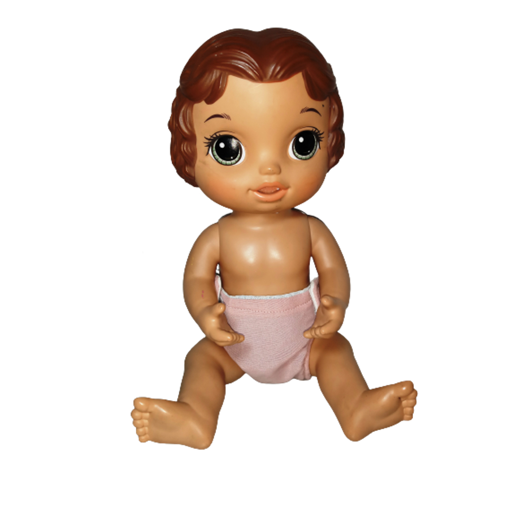 Kit 2 Fraldas Ecologicas lisas Boneca Baby Alive Little Mommy My Little Shopee Brasil