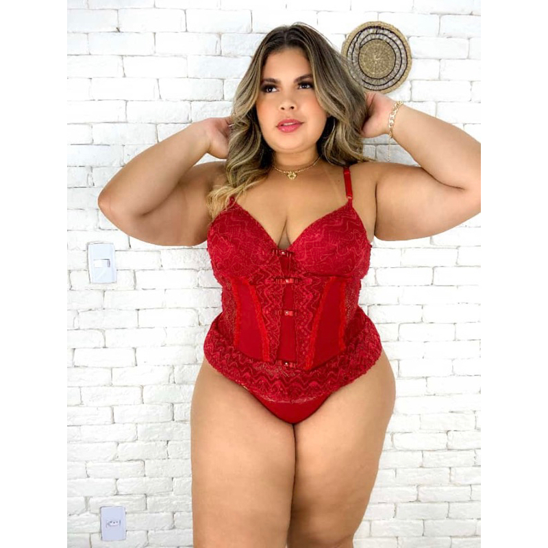Espartilho Plus Size - 48, 50, 52