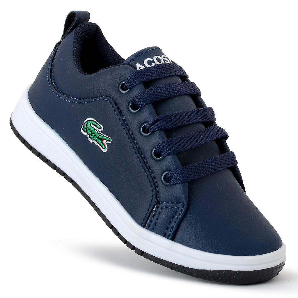 Tênis Infantil Masculino Sapatênis Juvenil Menino Casual Escolar Macio ...