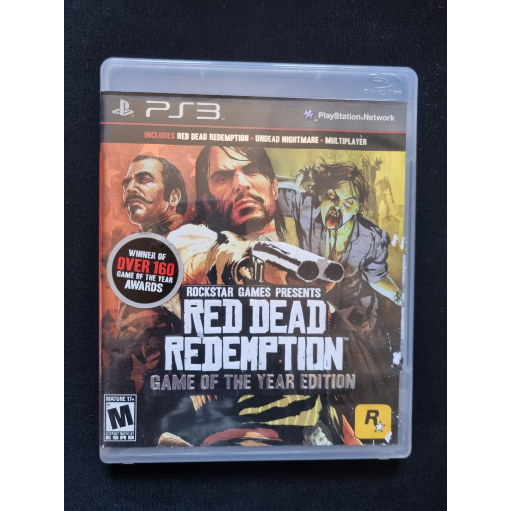 Jogo Red Dead Redemption game Of The Year Ps3