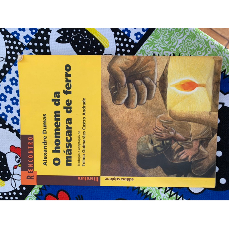 Livro o homem da máscara de ferro | Shopee Brasil