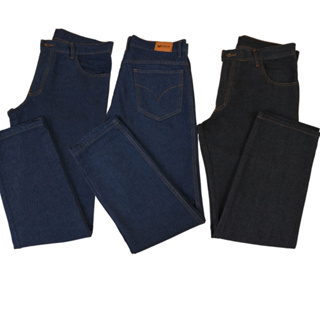 Kit 3 Calças Jeans Masculina de Corte Reto Tradicional Atacado