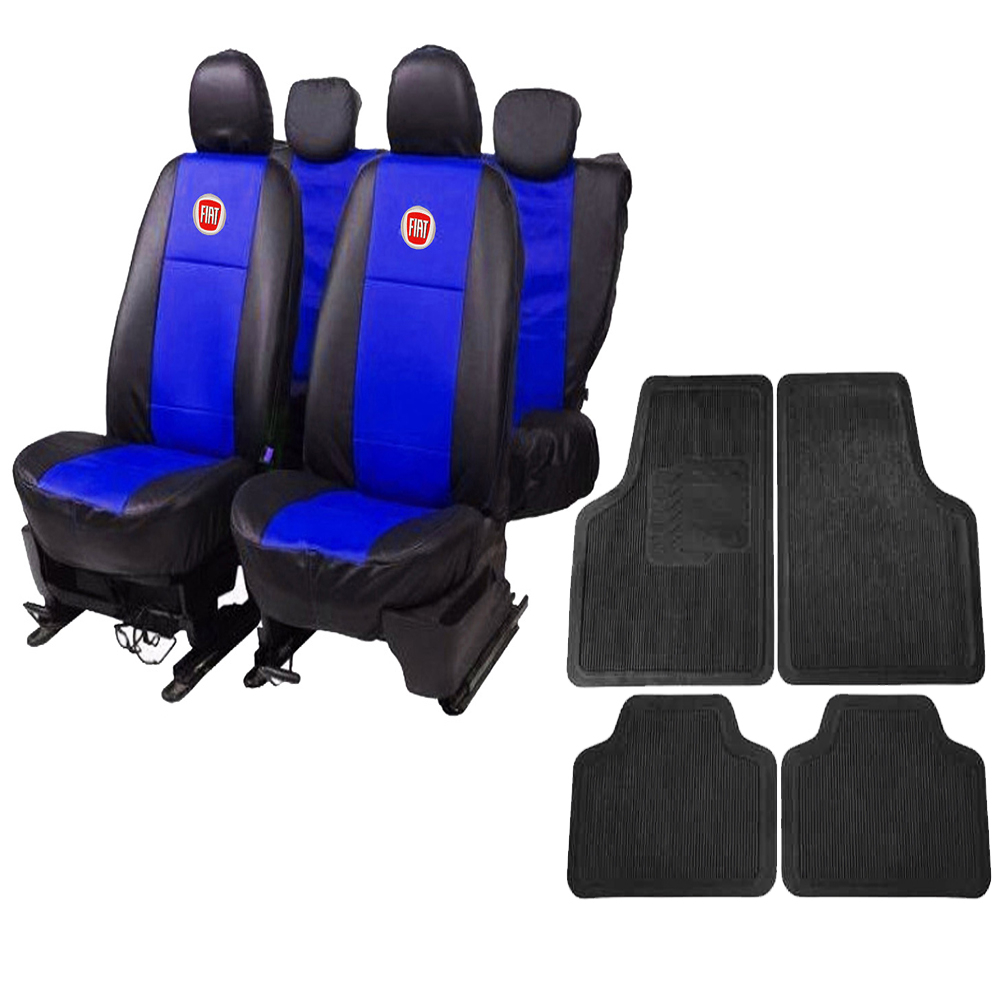 kit Capa de Banco Automotivo em Couro Para Todos os Modelos Fiat Palio Uno Siena Idea Argo Cronos Tipo Strada Fiorino Grand Siena tapete automotivo universal