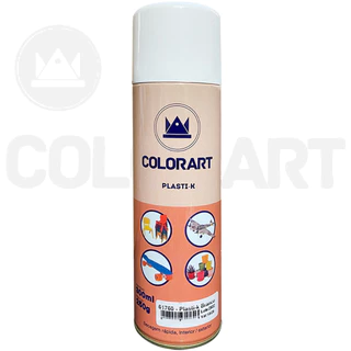 Tinta Spray Branco Brilho Para Plástico Plasti-k Colorart 300ml
