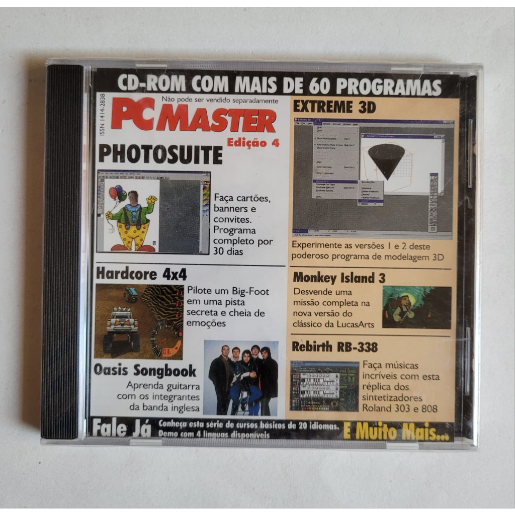 Pc Master - Ano 1 - N° 4 - Pc (Lacrado) | Shopee Brasil
