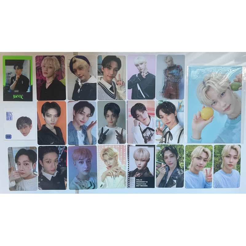 Stray Kids SKZ Han Bang chan Hyunjin Felix Photocard Oficial Kpop