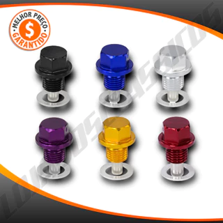 Bujão Parafuso Óleo Carter Motor Magnético Vw Ap Gm Vhc