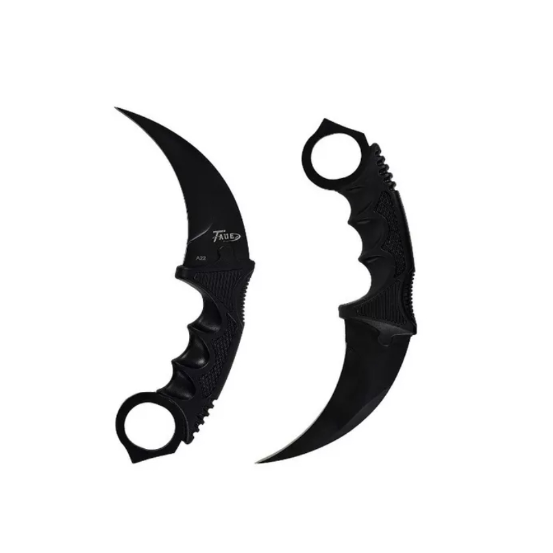 Faca Karambit CS Go 18cm Tática MGJD C/ Bainha Resistente