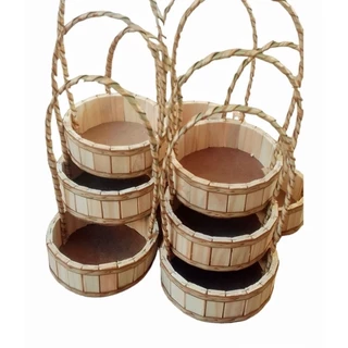 Fraldeira 16cm Com Alça (Kit Com/10)m