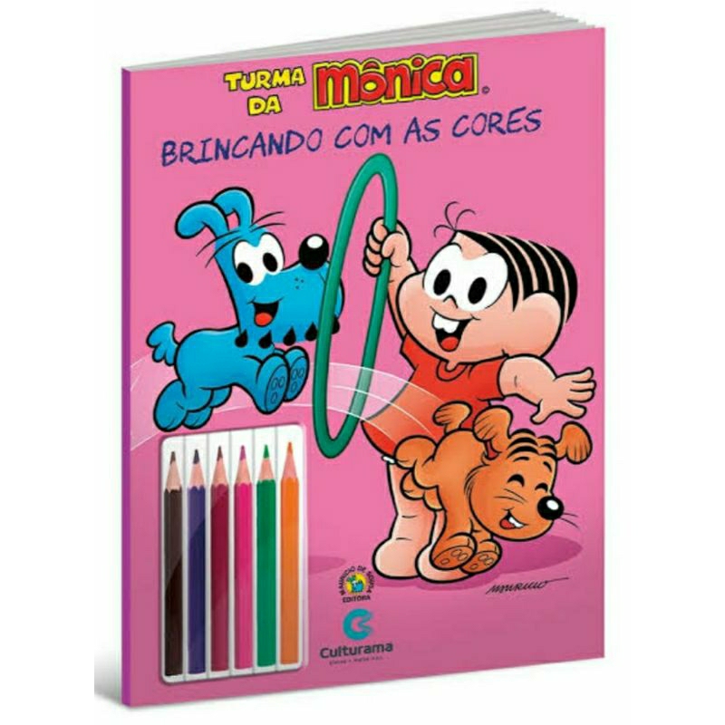 LIVRO DE COLORIR TURMA DA MÔNICA CORES DO VERÃO - GRACIOSA PRESENTES