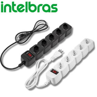 Filtro De Linha Protetor 5 Tomadas Epe205 Cabo 1m - Intelbras