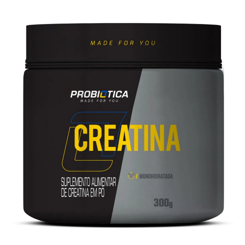 Creatina Pura Monohidratada Probiótica 300g ORIGINAL