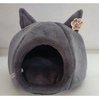 Cama Pet toca do Gato, iglu com almofada removível e lavável , várias cores.