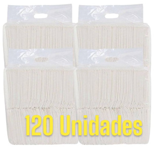 Kit 120 Tapete Higiênico para Cachorros Premium Adestramento 60x55