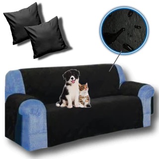 Capa De Sofa 2 e 3 Lugares Proteção Total Pet Poeira