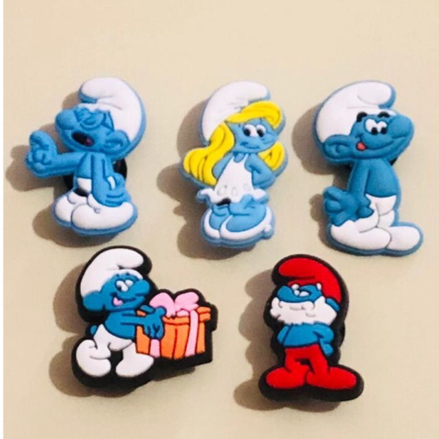 Smurf jibbitz hot sale