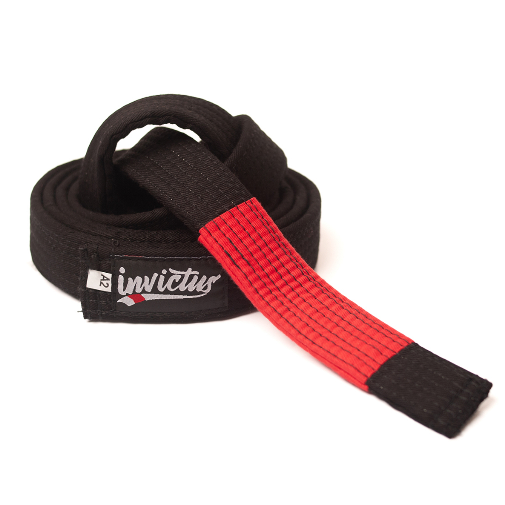 Faixa Jiu Jitsu Preta Invictus