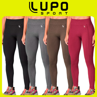 Calça Legging Lupo Original Max Sport Feminina Sem Costura Fitness Leg Academia Leguin Legues Cintura Alta Levanta Bumbum