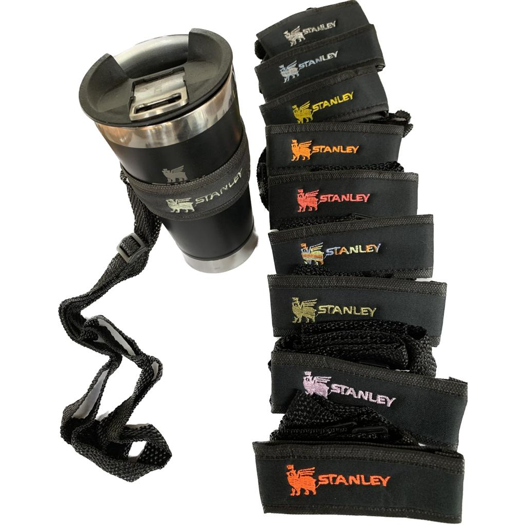 Kit Com Dez Tirantes Para Copo Stanley / Suporte Ajustável Envio Imediato
