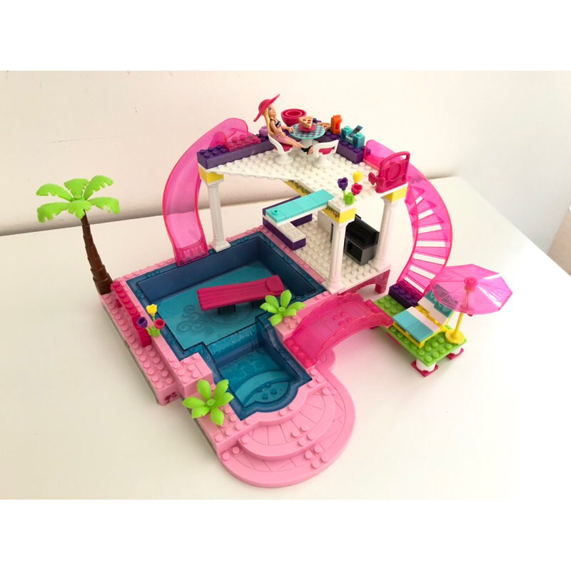 Playset Barbie Barco Com Piscina E Toboágua Dream Boat HJV37